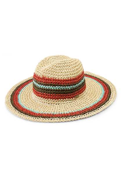 Volcom Raya Straw - Khaki/Beige Donna Hat (V6535)